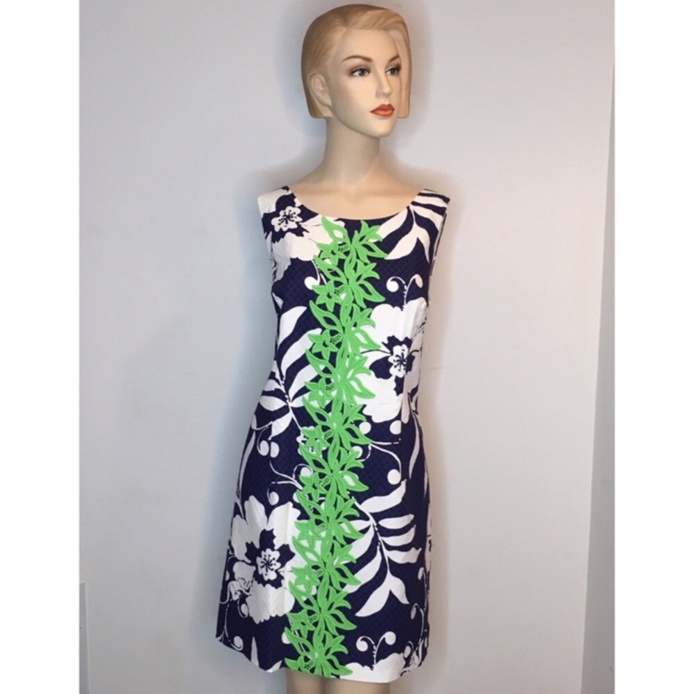 Blue and white Lily Pulitzer dress